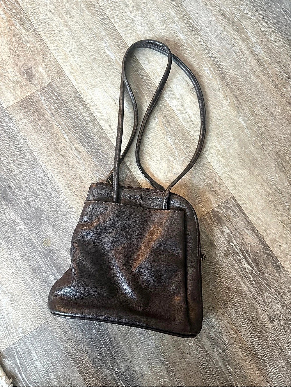 Clarks Dark Brown Convertible Bag Backpack Purse